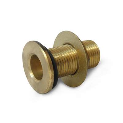 Комплект для подключен. пластик. баков 1/2" латунь SJ-1/2M/F344.04