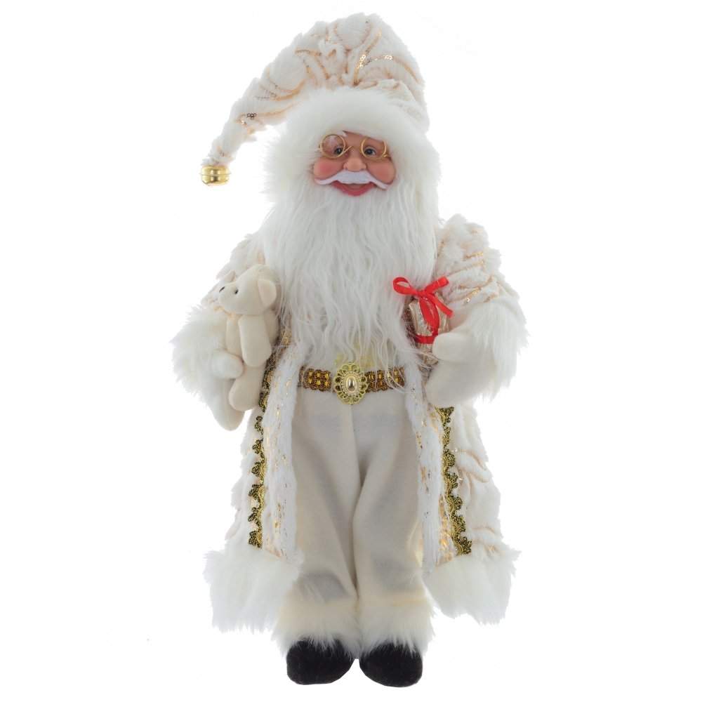 REMECO COLLECTION Дед Мороз 763900 белый/золото 28х15х47см