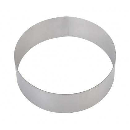 LUXSTAHL Форма д/выкладки/выпечки Круг мки012 d.14см h.5см нерж.