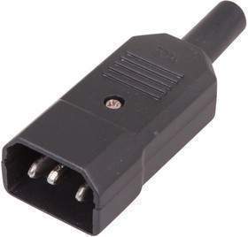 Сетевой штекер на шнур 2П+3 REXANT  11-0003