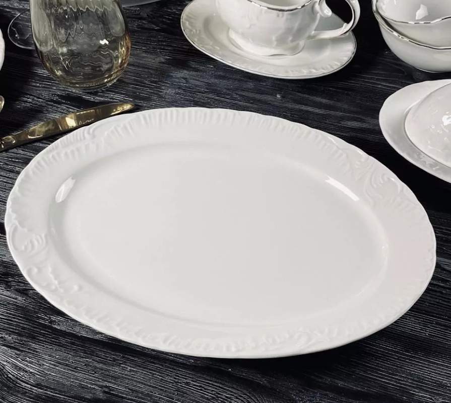 LENARDI Аврора Блюдо 305-027 овальное 35,5см  