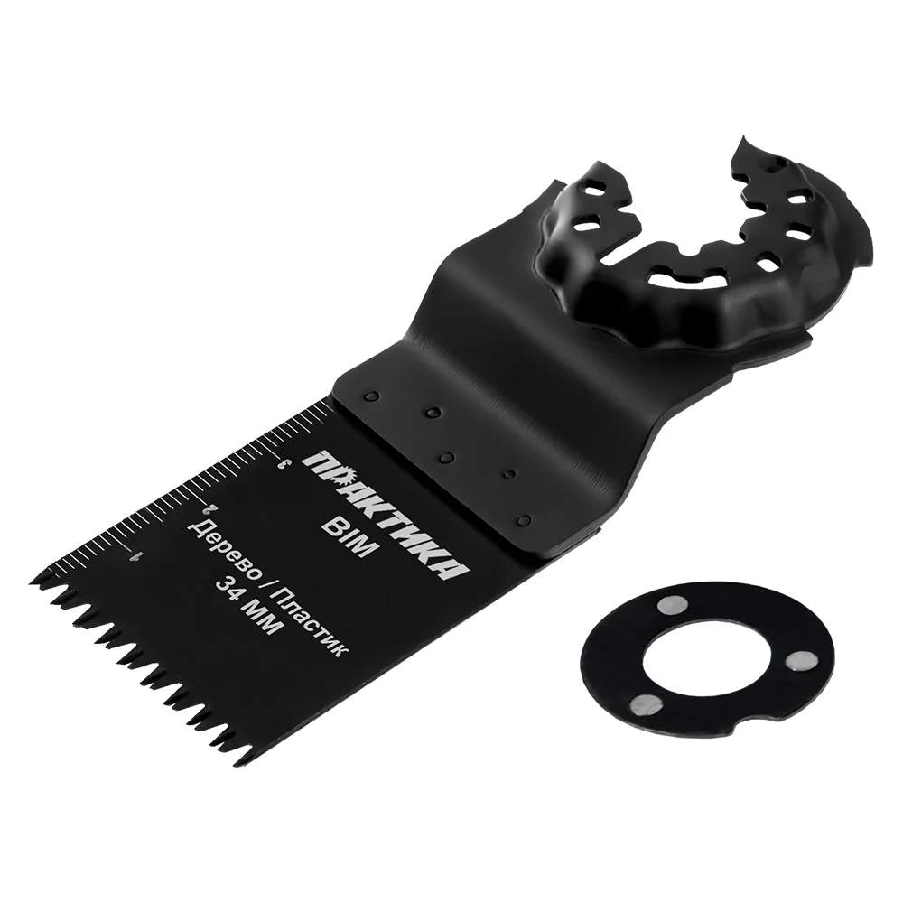 Насадка для МФИ Практика 34мм по металлу и дереву BiM крупный зуб 240-195