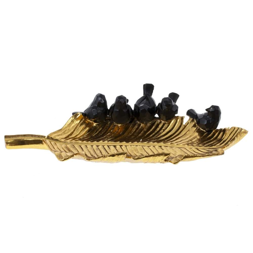 REMECO COLLECTION Блюдо 796467 Птички декоративное 41х20х7см
