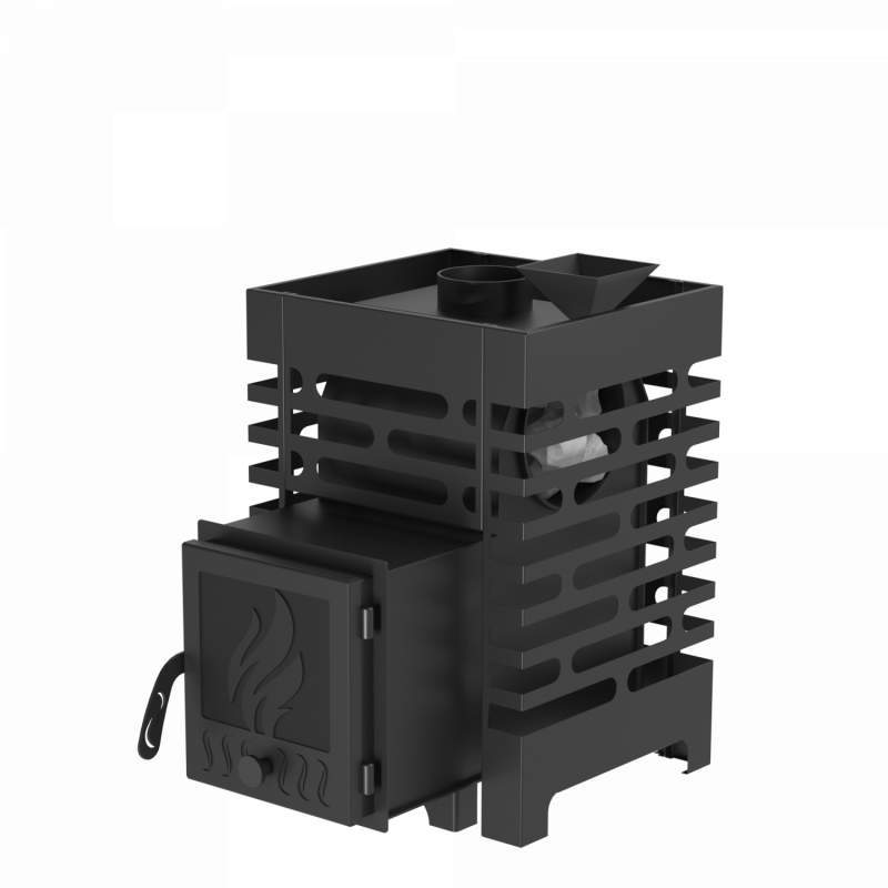 Печь для бани ASTON 12 дверца стальная