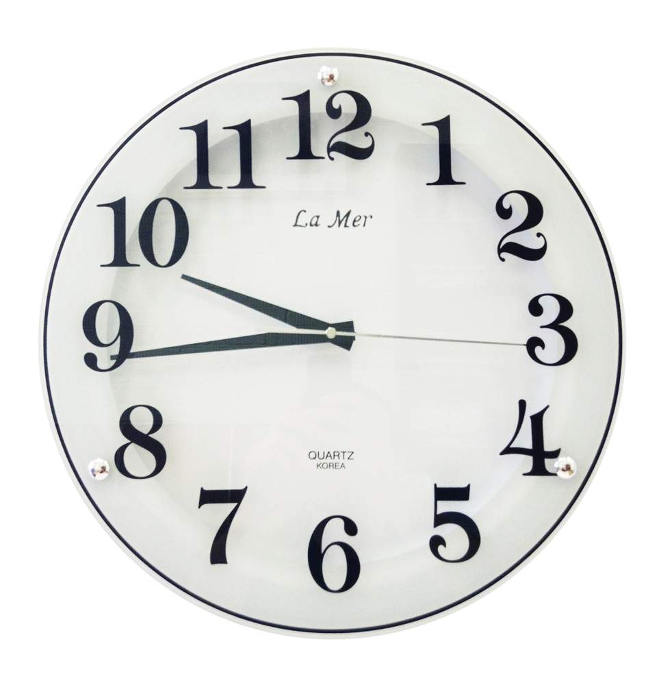 LA MER Часы GD221-2 380х380х30 стекло