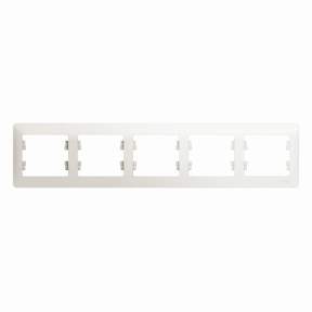 Рамка SE Glossa  Перламутр  5-м горизонт.  GSL000605