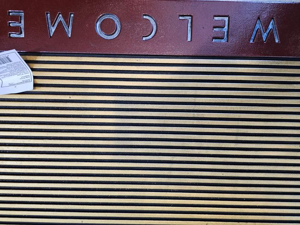 Коврик резиновый  45х75 "Welcome" цветной