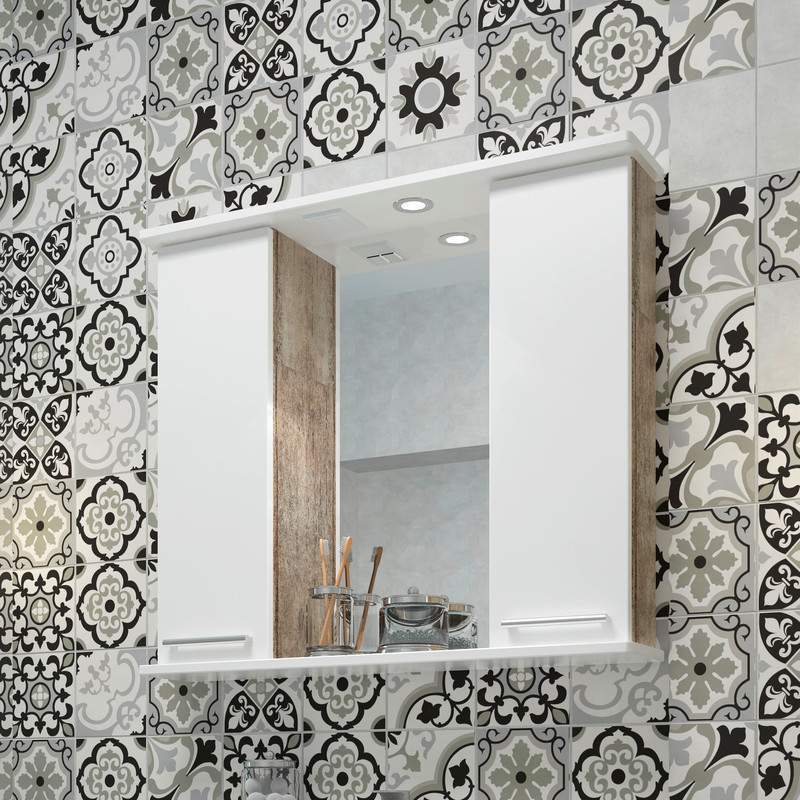 Зеркало-шкаф EVA GOLD  Crea 80