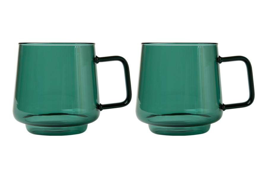 MAXWELL & WILLIAMS Набор кружек Blend Sala зеленый 400мл 2шт стекло MW593-LQ0094