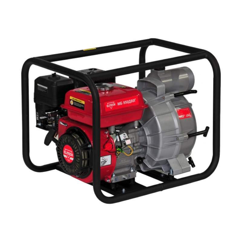 Мотопомпа ELITECH МБ 950 Д 80 Г 