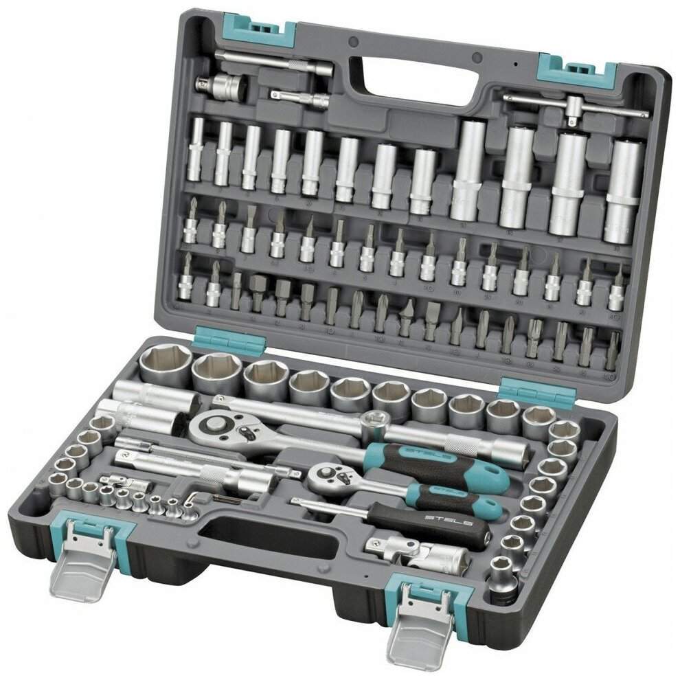 Набор инструмента  STELS  1/2", 1/4" CrV  94пр.  14106