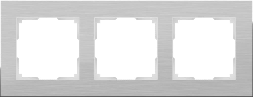 Рамка  Frame аллюм. 3-м  WL11-03 Алюминий Aluminium - W0031706