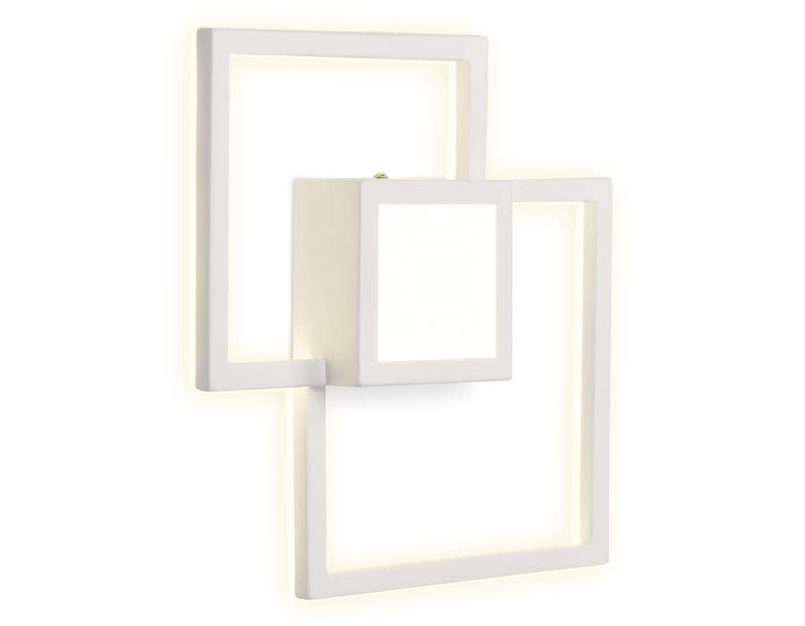 Св-к Ambrella  FL415 WH с/д с выключ. белый LED 4200K 36W 390*290*50