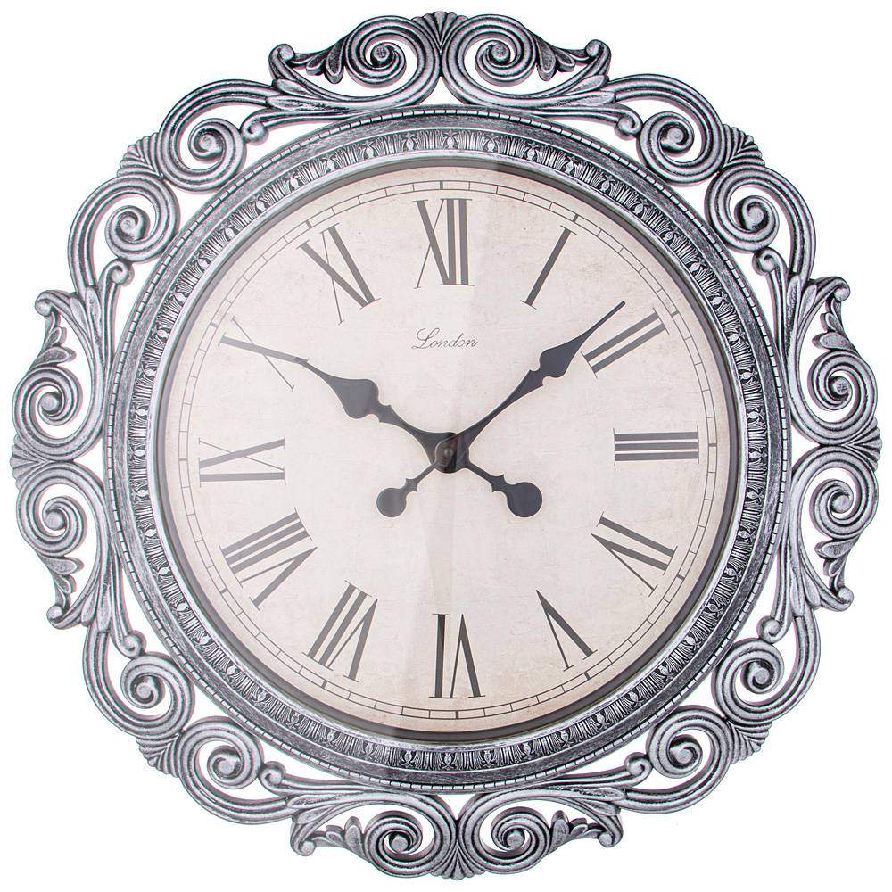 LEFARD Часы 220-500 Italian Style настенные 57,8х57,8x5,3см пластик 