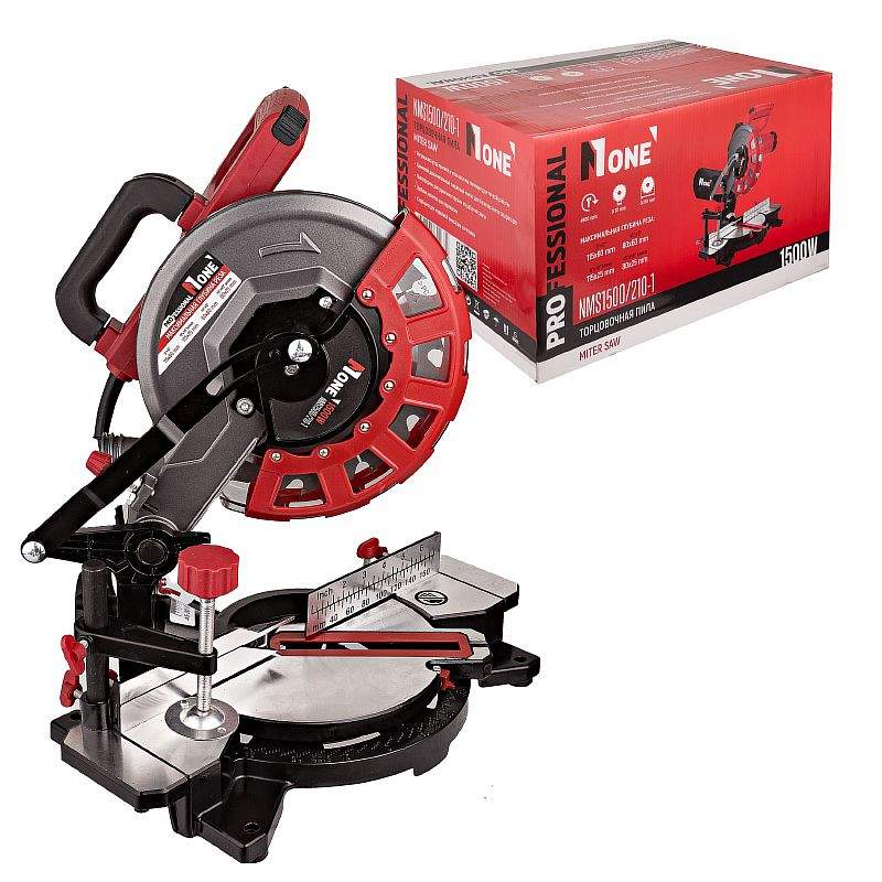 Пила торцовочная NUMBER ONE  NMS 1500/210-1  1500Вт 210мм