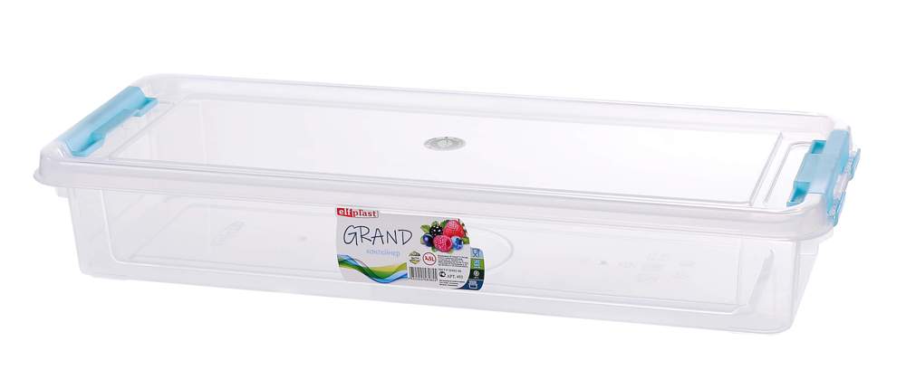 ЭЛЬФПЛАСТ Контейнер 493 Grand д/СВЧ 2500мл 376х150х67мм 