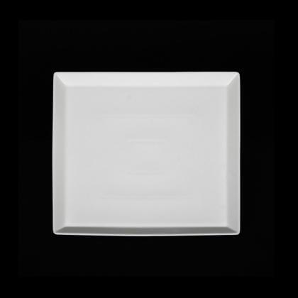 CORONE White Тарелка фк662 квадратная 240мм (1/24)