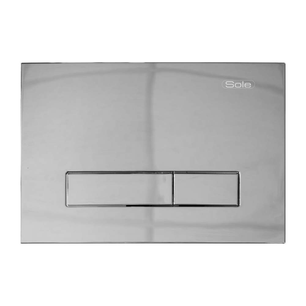Клавиша Sole S0323 chrome ABS к инсталяции Sole д/подвесного унит.