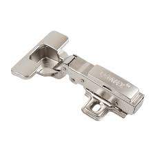 Петля мебельная накладная LEMAX 105° clip-on с доводчиком  никель M301-Full(L)