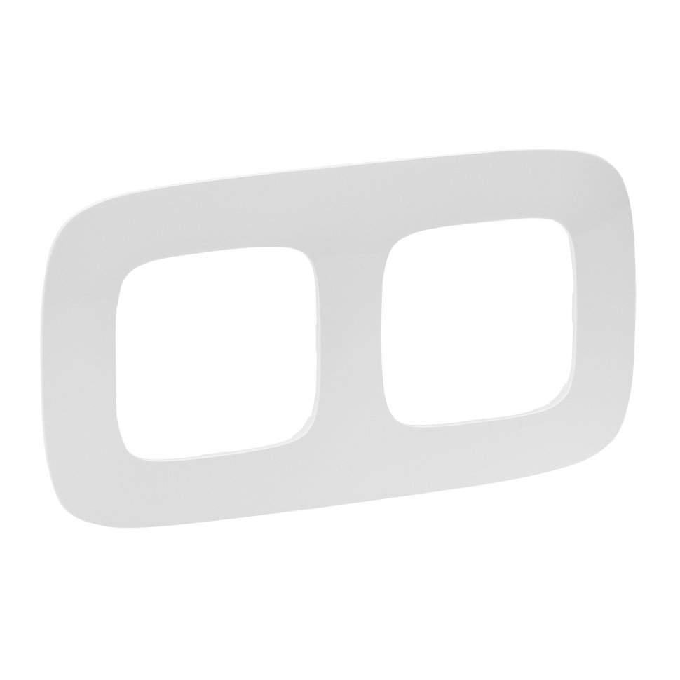 Рамка VALENA ALLURE  Белая  2-ая  754302