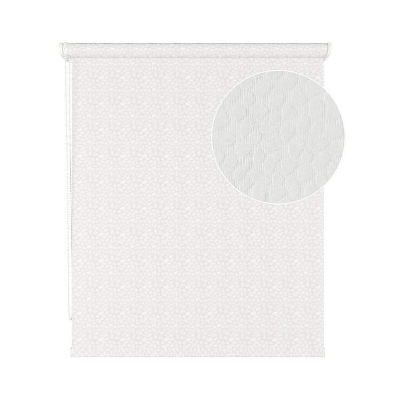 Штора рулонная универсальная с/з 80%  POIS  Белый  57*170  75031