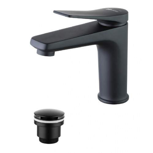 Смеситель Bronks/Lemark LM3706BL д/умыв/черный