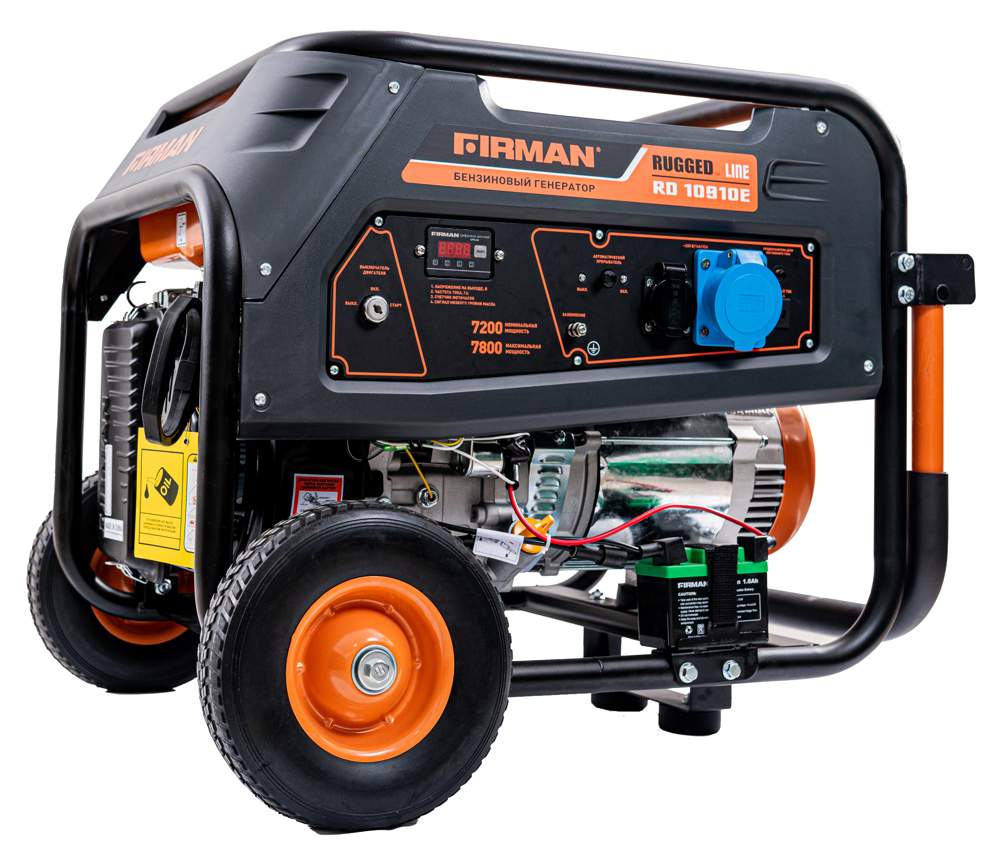 Электростанция FIRMAN RD10910E бенз.  7.2/7.8кВт эл.старт 