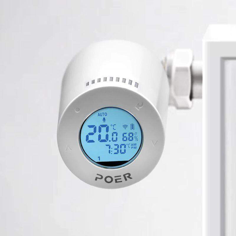 Терморегулятор  PTV30 беспр.WiFi програм.радиатор.термостат