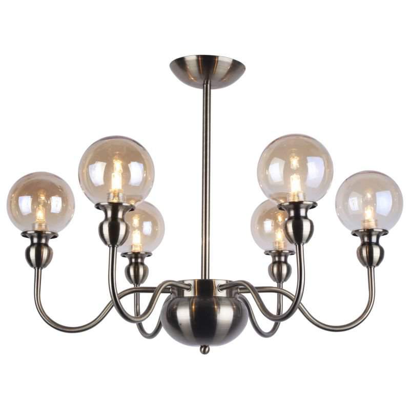 432/6P Св-к подвесной Escada  G9*40W  D600  Antigue Brass