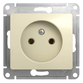 Розетка SE Glossa  Беж. б/з  SE GSL000241