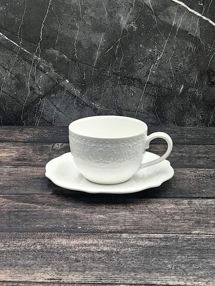 РОЯЛ Ажур Пара чайная 310мл 601-MH3107-MH3108