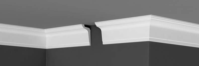 Плинтус  П08 (50/80)/72 под скрытое освещен. и н.п NEW