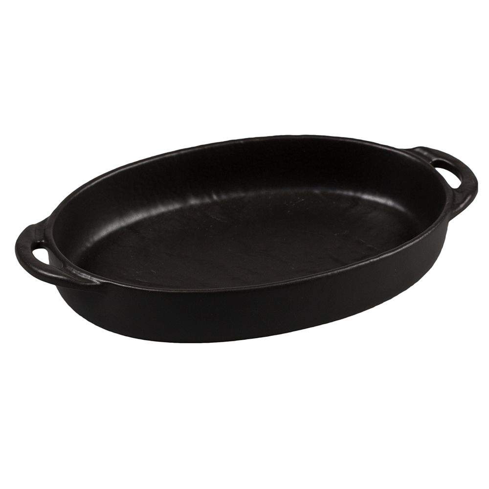 P.L. Proff Cuisine Black Raw Steller Блюдо д/подачи и запекания 81223455 22,5х15х4см(12/3)