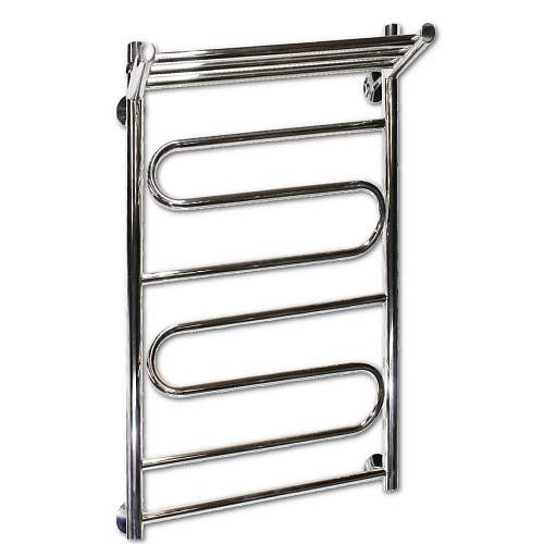 Полотенцесушитель Юпитер-Лиана с полкой ШхВ-500х800 юсп5080 нержав/полир