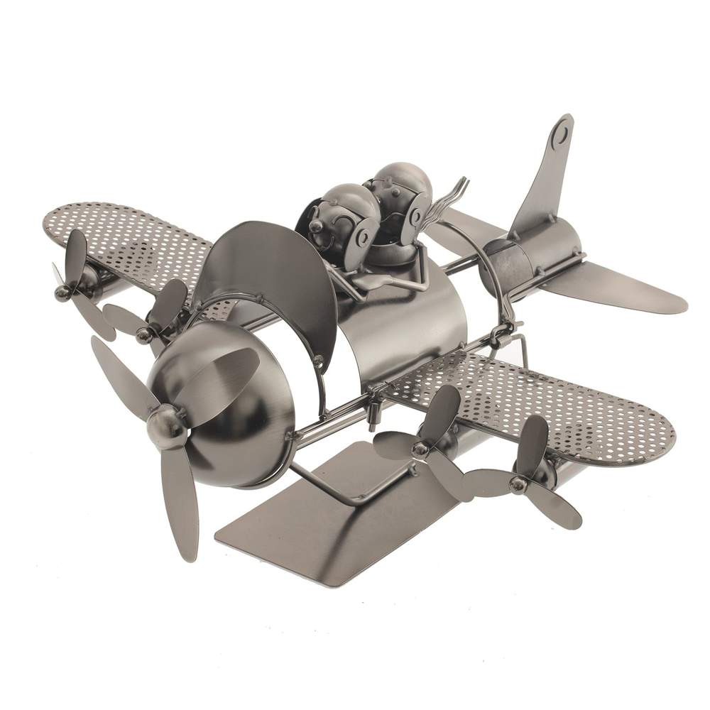 REMECO COLLECTION Подставка под бутылку 756188 Самолет L40 W41 H22см