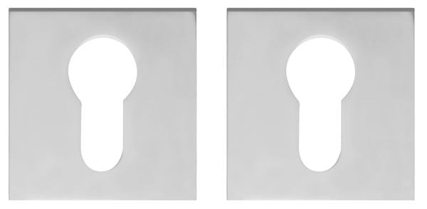 Накладка под цилиндр ET DM CР-8 хром