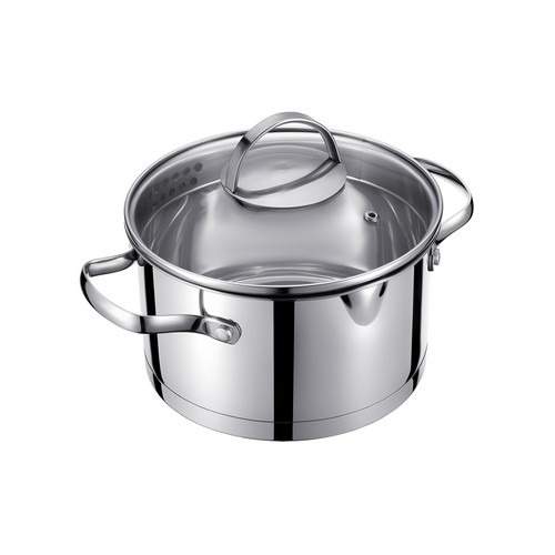 REGENT INOX Linea Torino Кастрюля 93-Tor-02 2600мл нерж.сталь 18х10,5см с крышкой