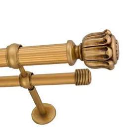 Наконечник 35мм Лотос Золото антик