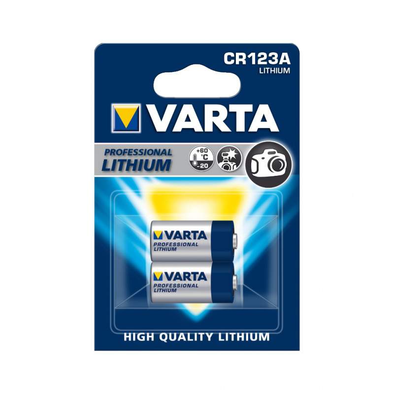 Батарейка VARTA  CR 123A  BL2