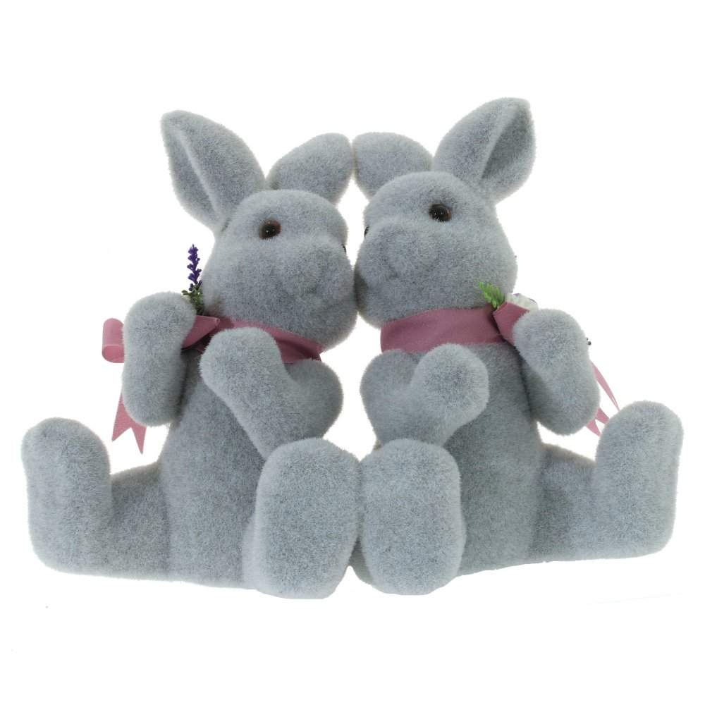 REMECO COLLECTION Фигурка декоративная 756062 Зайцы L35 W19 H27см