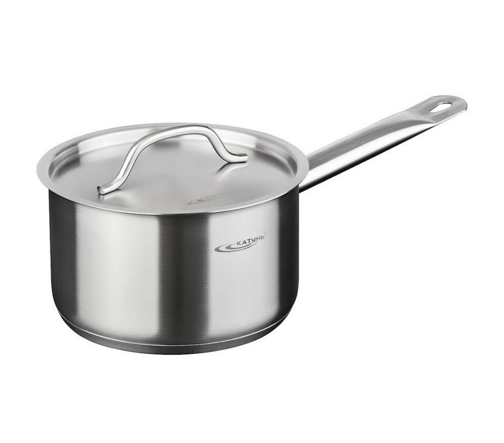 КАТУНЬ Общепит-Шеф Сотейник  1,8л d16 h10 с/кр нерж.тройное дно КТ-ОБ-КК-16
