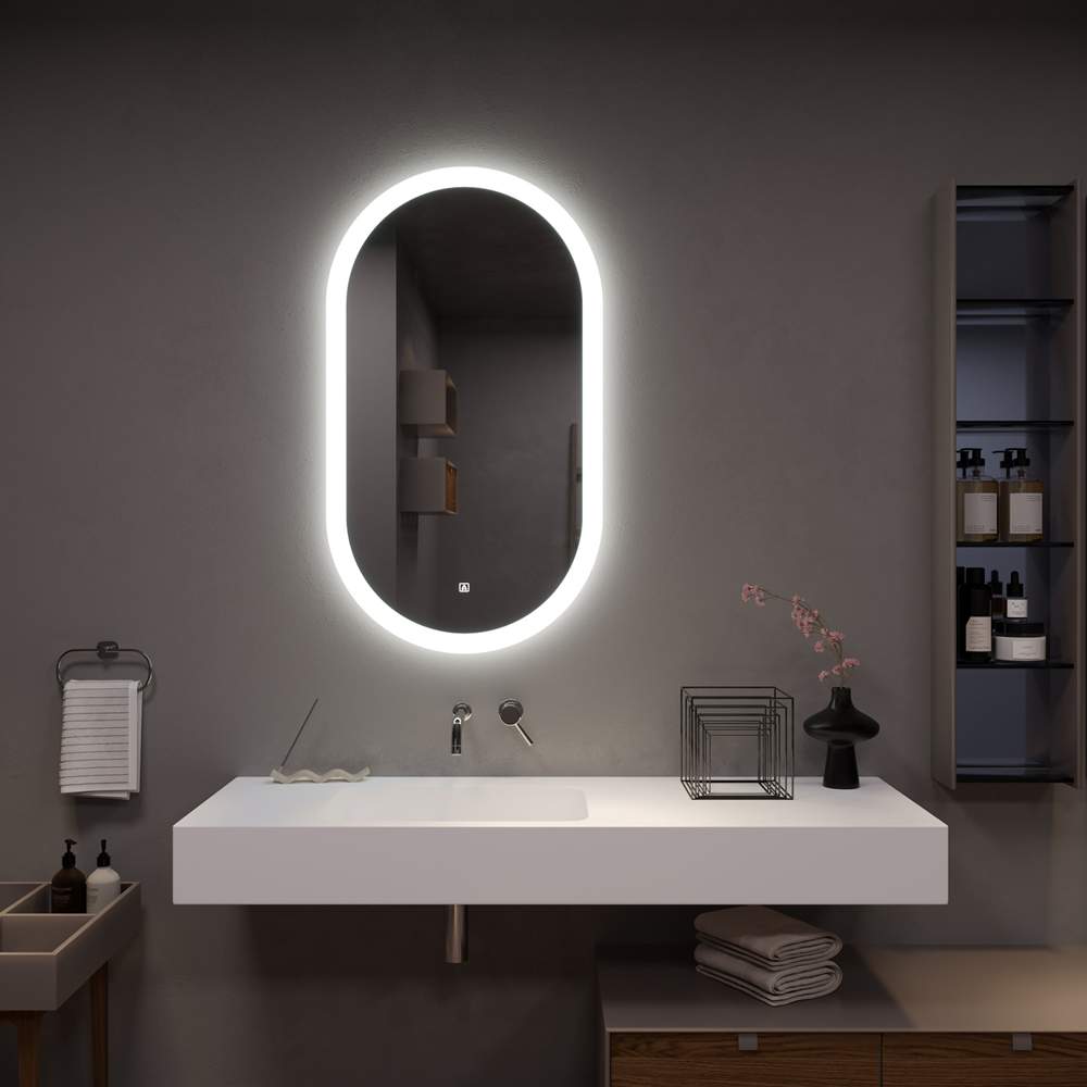 AQUA DE MARCO Fly  Зеркало 60*105см LED-подсветка сенсор выкл.