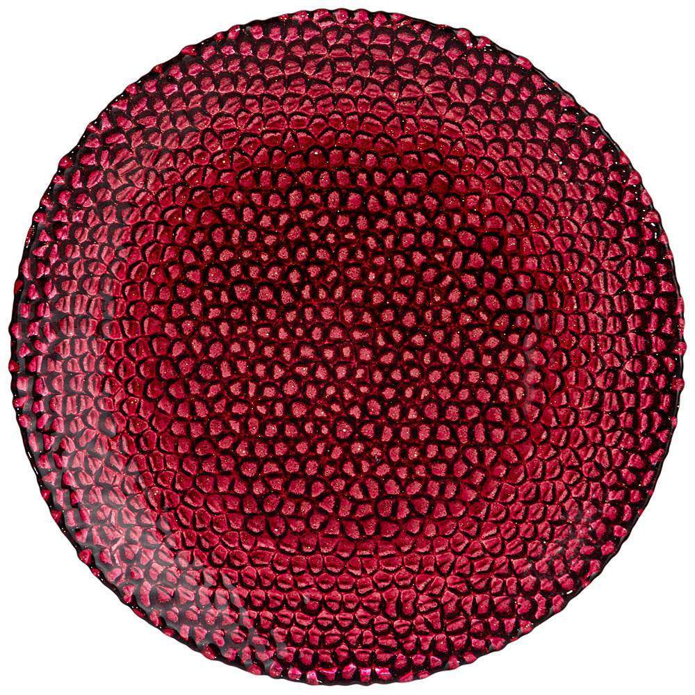 АКСАМ Lace Bordeaux Тарелка 339-341 21см