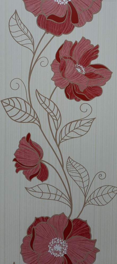 Панель ПВХ  Розовая камелия   №234/2  0,25х3м