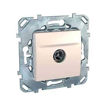 Розетка SE Unica Беж. TV оконечная  MGU5.464.25ZD