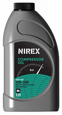 Масло NIREX  компрессорное минеральное  GTD  250 1,0л  32294