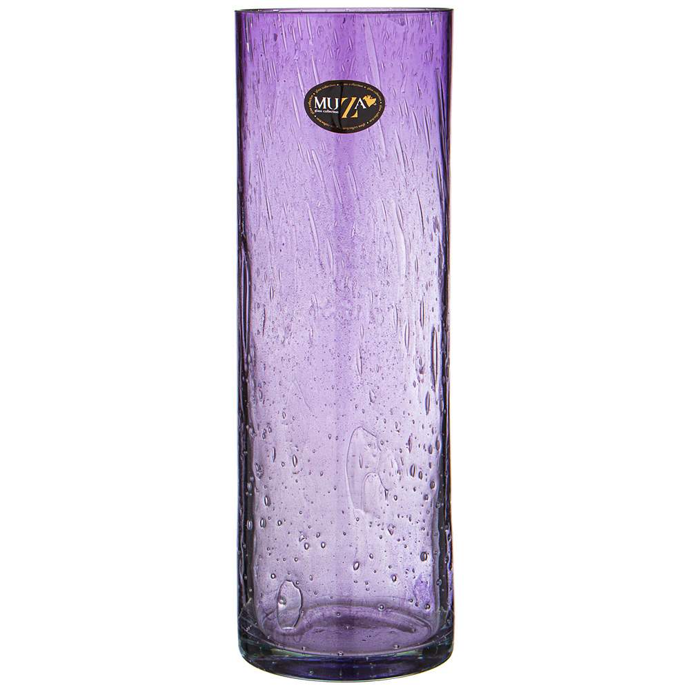 MUZA Ваза 380-619 Perfetti Lavender h30см