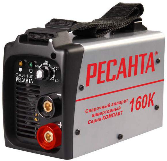 Сварочный аппарат инверт. РЕСАНТА САИ 160К  компакт