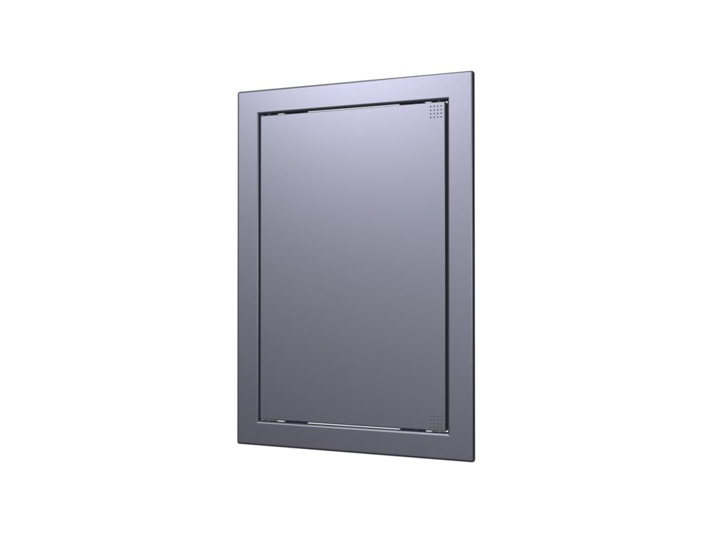 Люк-дверца  Л2020 - Gray Metal - ревизионная с фланц. 200х200