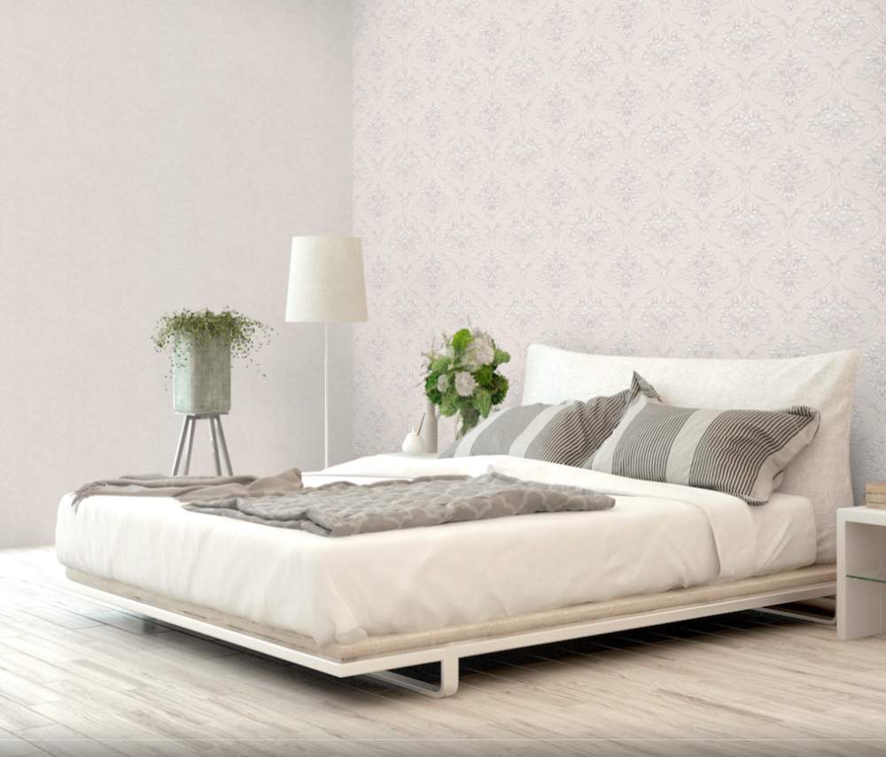 178104R обои Grandeco Vivaldi/мотив дамаск, тауповый